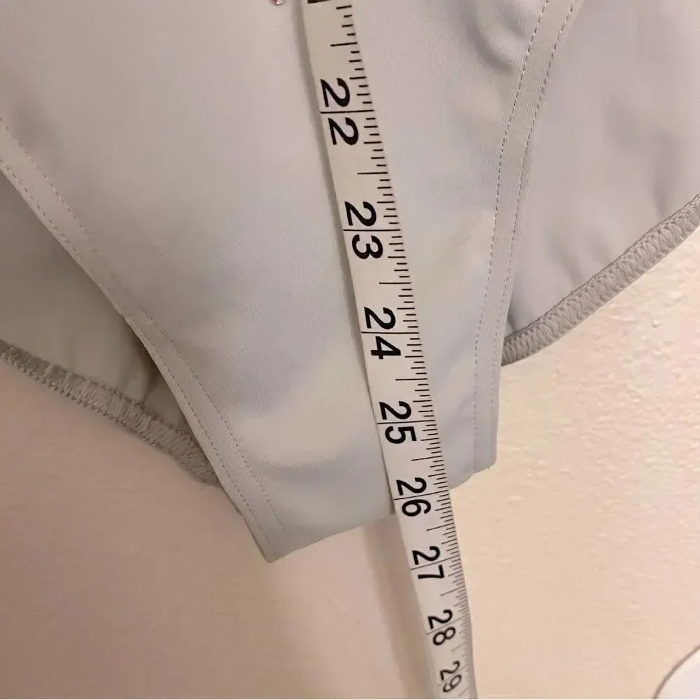 Weissman solo custom Dance costume gray Long Poet Sleeve Leotard MT11817 SA